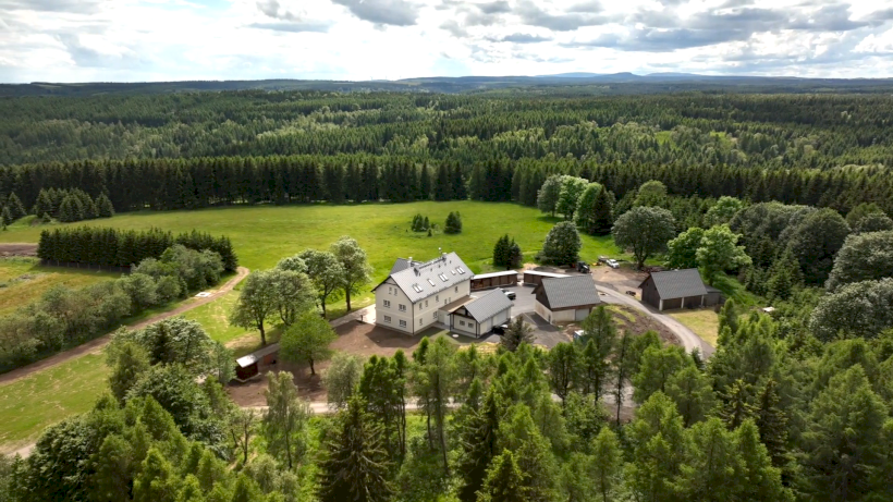 Nový dům v Krušných horách